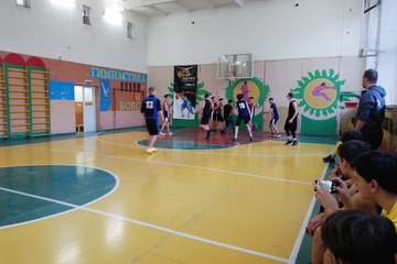 Матчевая встреча по баскетболу