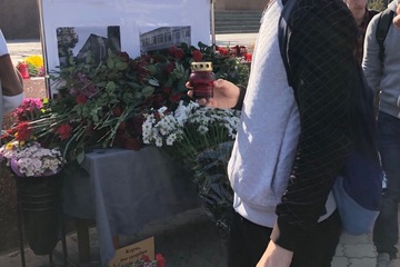 Студенты нашего колледжа почтили память погибших в Керчи