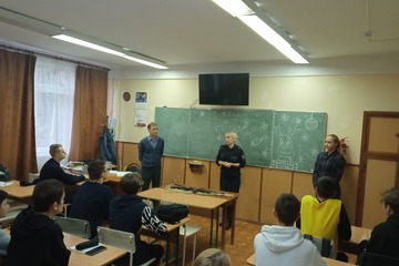 Встреча студентов с инспектором ОПДН ОП № 3 «Центральный»