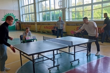 В Симферопольском колледже радиоэлектроники состоялось Первенство первичной профсоюзной организации   по настольному теннису